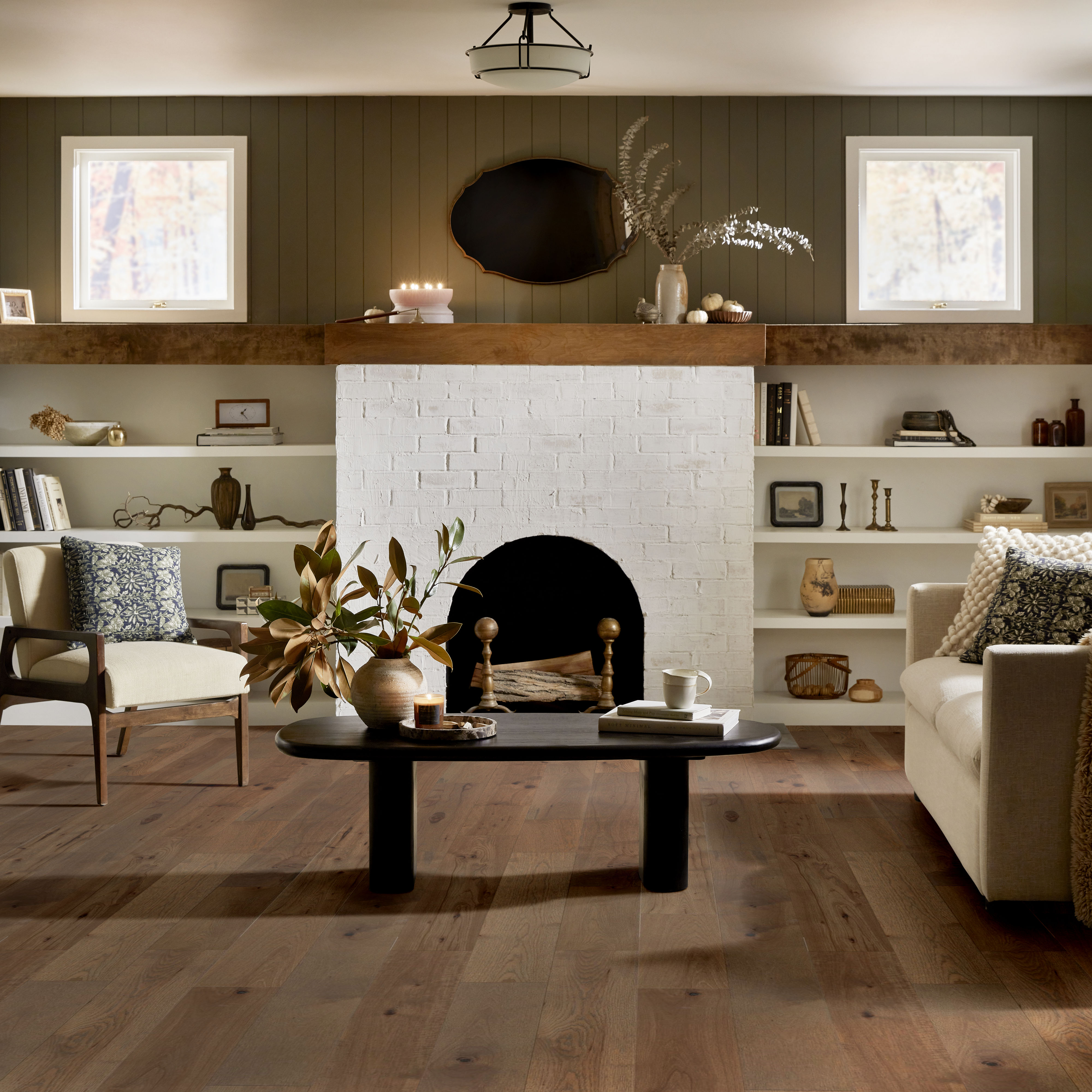 Castlewood Hickory - in color Greyfriar | Shaw Floors